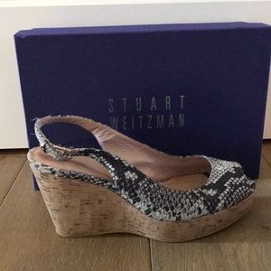 Stuart Weitzman Jean Wedge